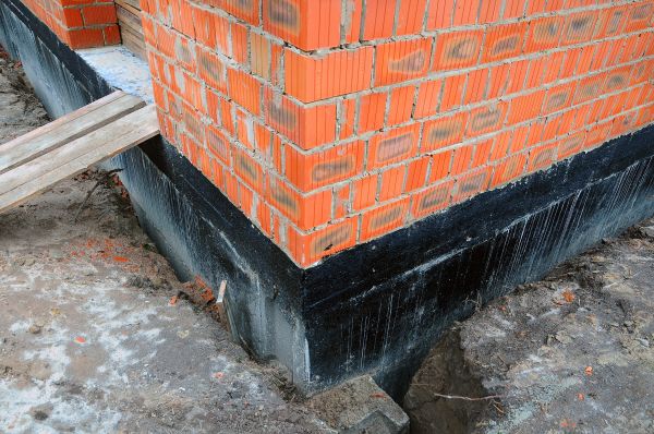 Brick Foundation Waterproofing in Powell